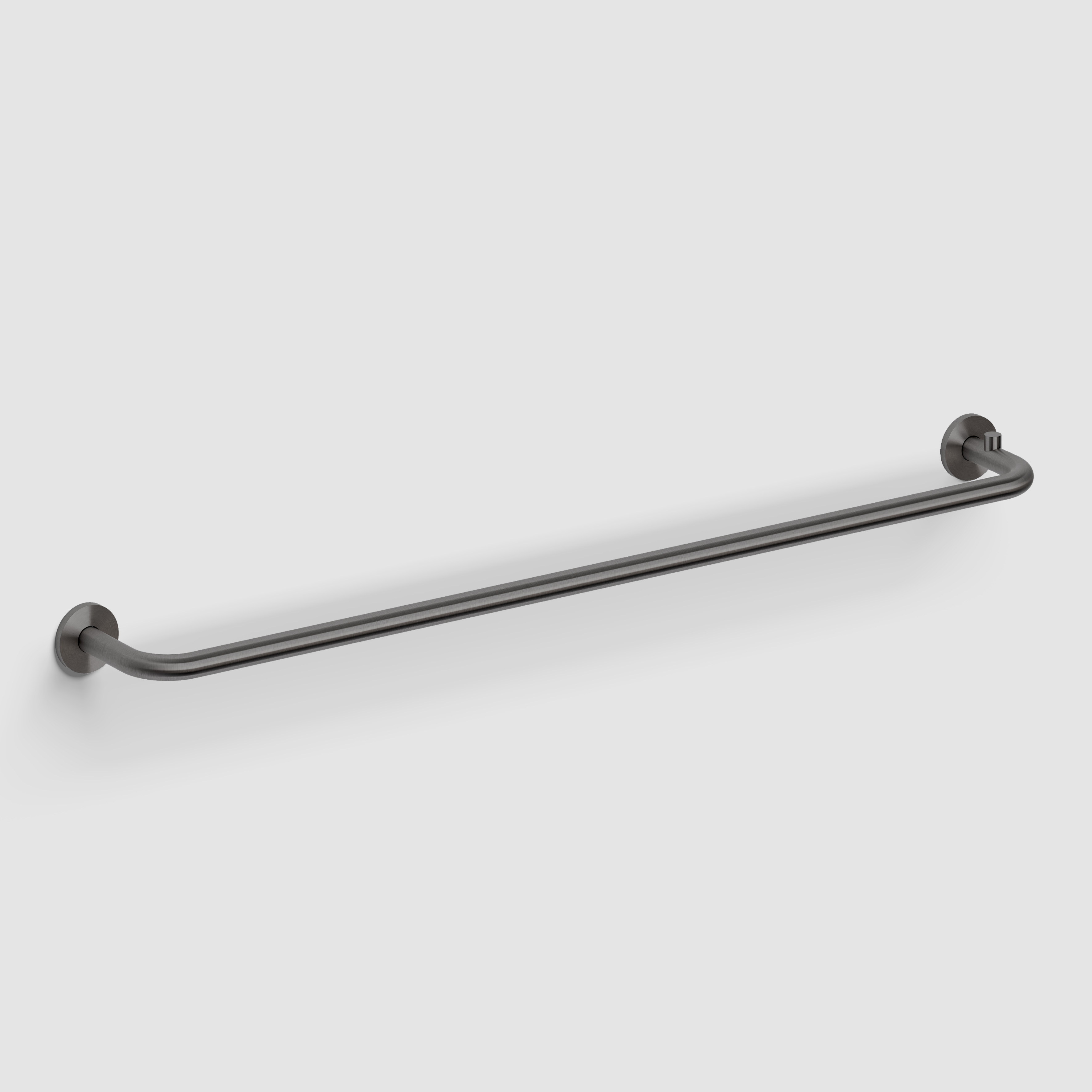 Clou Kaldur handdoekrek 65 cm, gunmetal geborsteld PVD